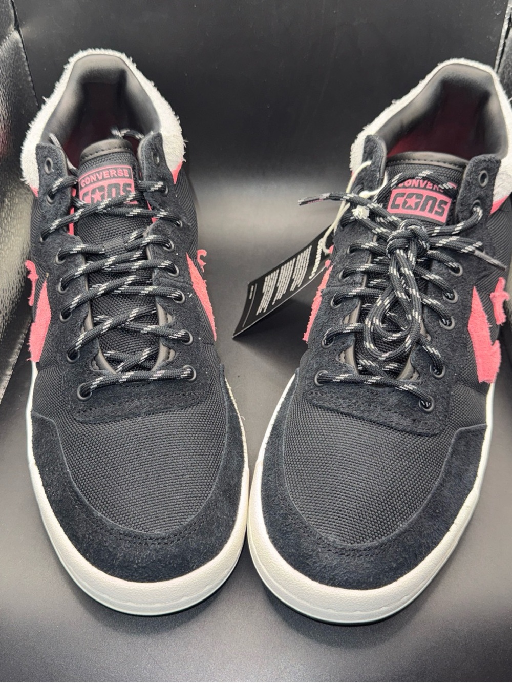 Size 12.5 - Converse Fastbreak Pro Mid Condors Black Pink Wmns, A10596C, No Box